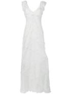 Giambattista Valli - Lace-embroidered Dress - Women - Silk/polyamide/viscose - 44, White, Silk/polyamide/viscose