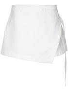 Dion Lee Utility Wrap Short - White