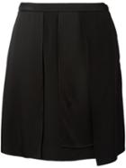 Christopher Kane - Layered Mini Skirt - Women - Acetate/viscose - 44, Black, Acetate/viscose