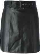 Jeremy Scott Belted Mini Skirt