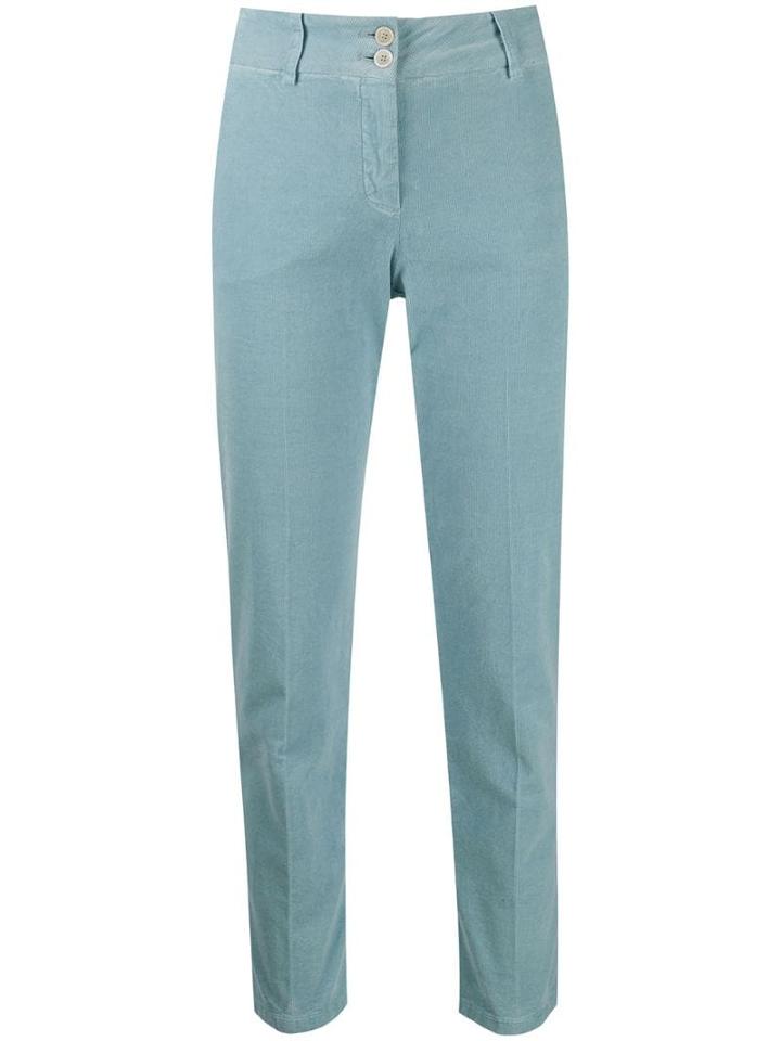 Piazza Sempione Slim Fit Chinos - Blue