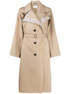 Maison Margiela Deconstructed Single-breasted Trench - Neutrals