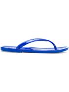 Ea7 Emporio Armani Thong Flip Flops - Blue
