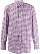Brunello Cucinelli Check Fitted Shirt - Red