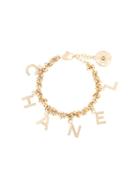 Chanel Pre-owned Chanel Swinging Chain Bracelet - Gold