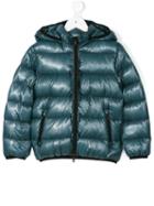 Herno Kids - Padded Jacket - Kids - Polyamide/polyester/goose Down - 12 Yrs, Blue