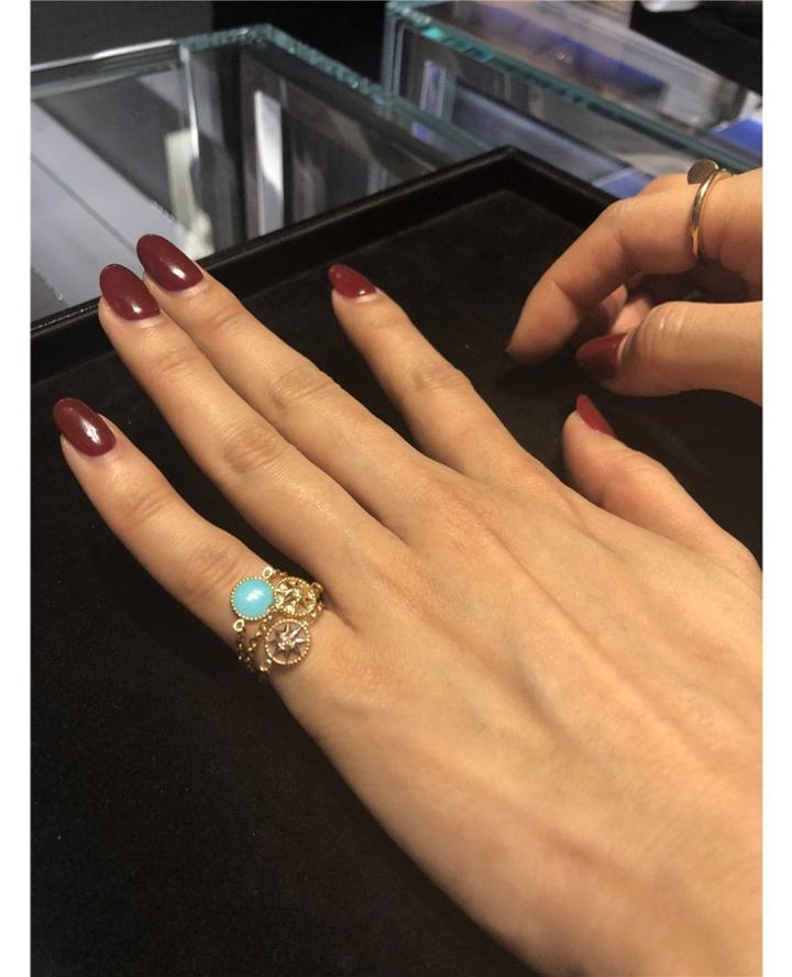 Fashion Concierge Vip Dior - Pink Opal Ring 22669 - Unavailable