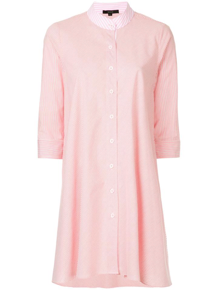 Kage Classic Shirt Dress - Red