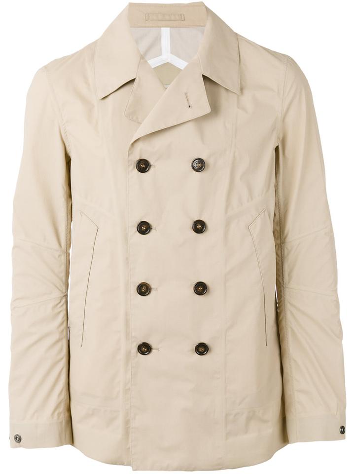 Esempleare Double-breasted Jacket, Men's, Size: 50, Nude/neutrals, Cotton/polyester