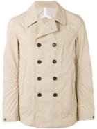 Esempleare Double-breasted Jacket, Men's, Size: 50, Nude/neutrals, Cotton/polyester