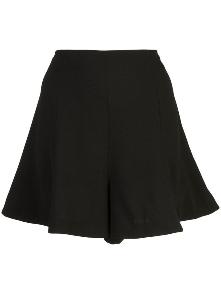 Alice+olivia Keira Flared Shorts - Black