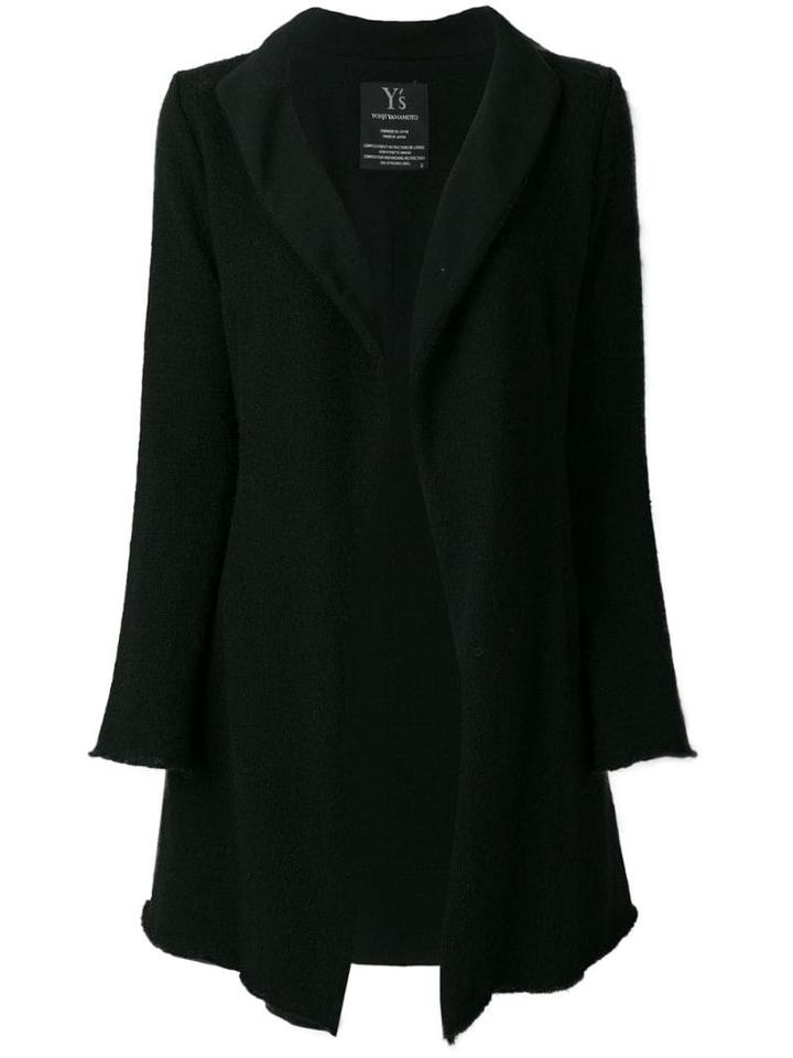 Yohji Yamamoto Pre-owned Knitted Long Cardigan - Black