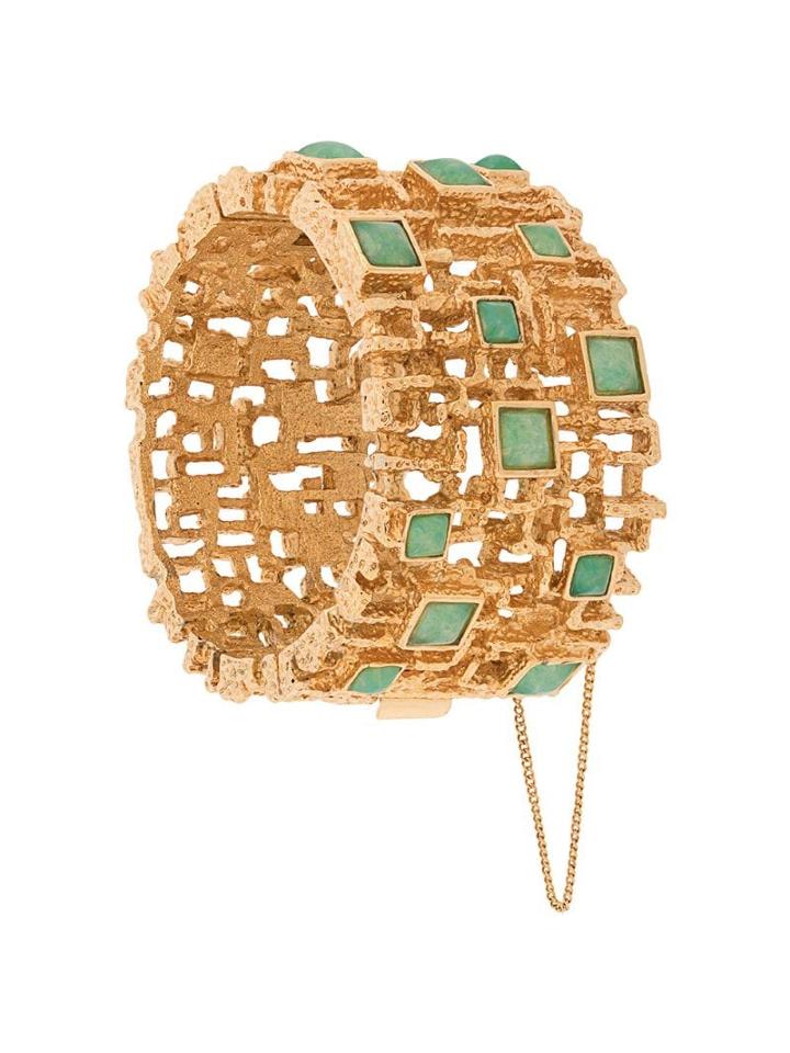 Rewind Vintage Affairs 1980's Panetta Bracelet - Metallic