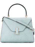 Valextra Trapeze Tote Bag - Blue
