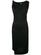 Vivienne Westwood Anglomania Draped Cocktail Dress - Black