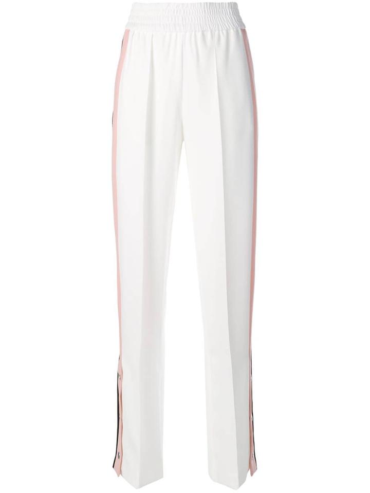 Pinko Side Stripe Track Pants - White