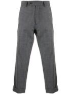 Société Anonyme Cropped Woven Trousers - Grey
