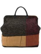 Uma Wang Patchwork Frame Bag - Black