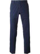Fashion Clinic Stretch Classic Trousers, Men's, Size: 46, Blue, Cotton/spandex/elastane