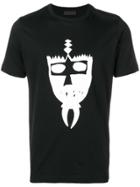 Diesel Black Gold Contrast Print T-shirt - Grey