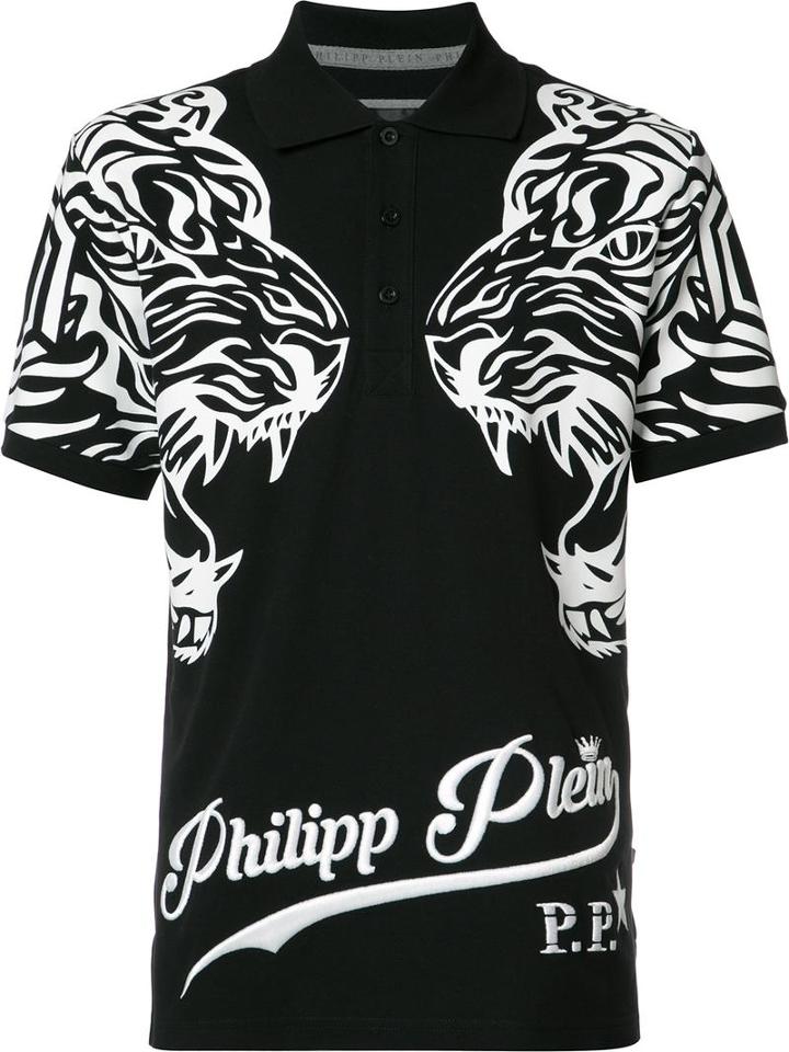 Philipp Plein Lost Polo Shirt, Men's, Size: Xl, Cotton