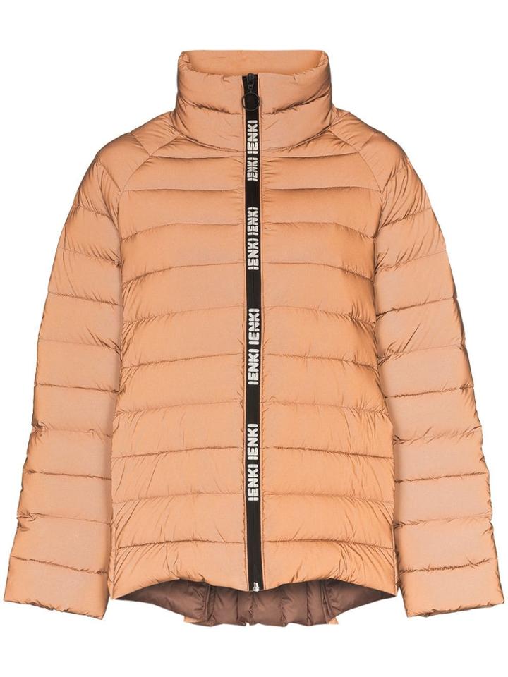Ienki Ienki Reversible Reflective Puffer Jacket - Orange