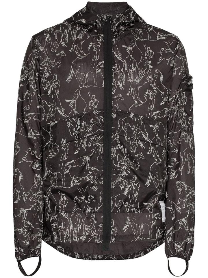 Satisfy Packable Windbreaker - Black