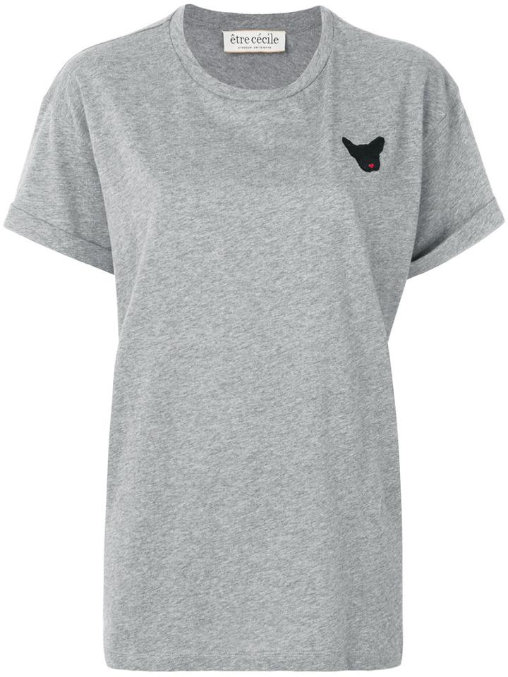 Être Cécile - Être T-shirt - Women - Cotton - S, Grey, Cotton