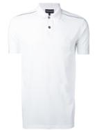 Emporio Armani - Piped Logo Patch Polo Shirt - Men - Cotton - Xl, White, Cotton