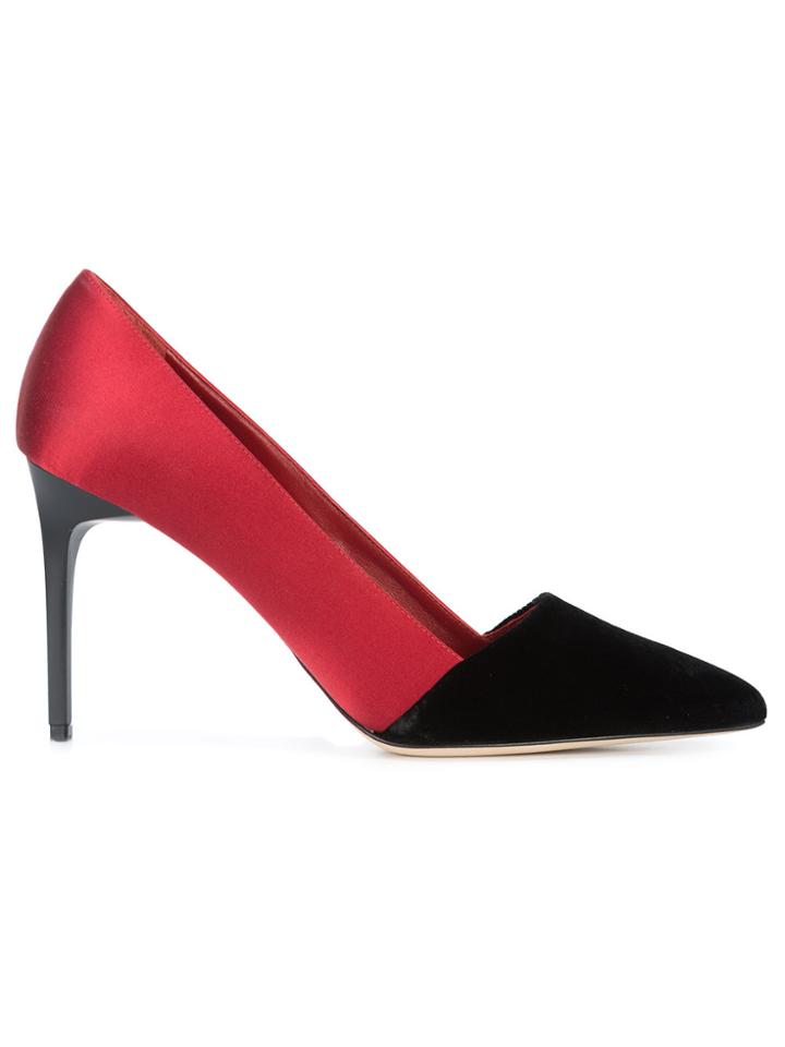 Oscar De La Renta Vik Pumps - Red