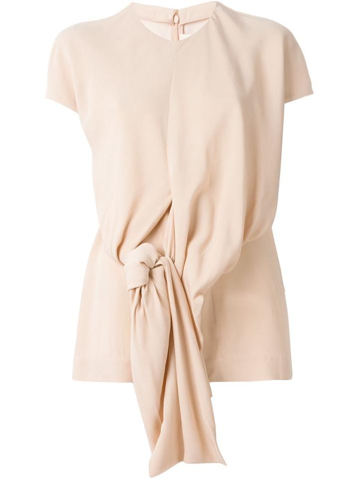 Marni Knot Detail T-shirt Blouse
