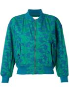 Mikio Sakabe Floral Embroidered Bomber Jacket