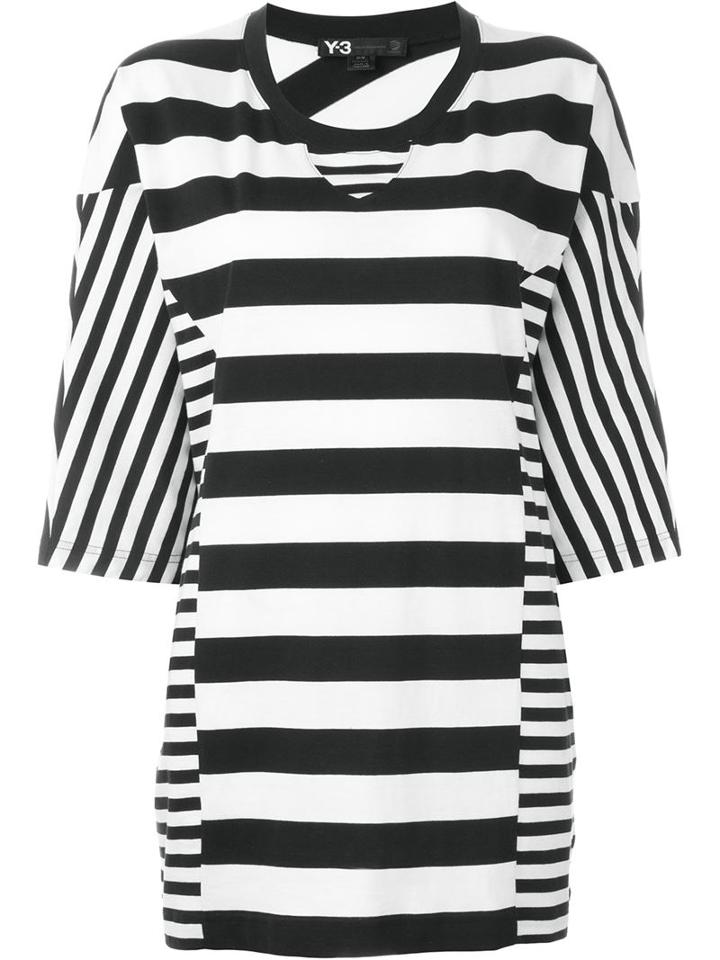 Y-3 Contrast Stripe Oversized T-shirt
