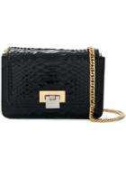 Visone Small Lizzy Shoulder Bag - Black