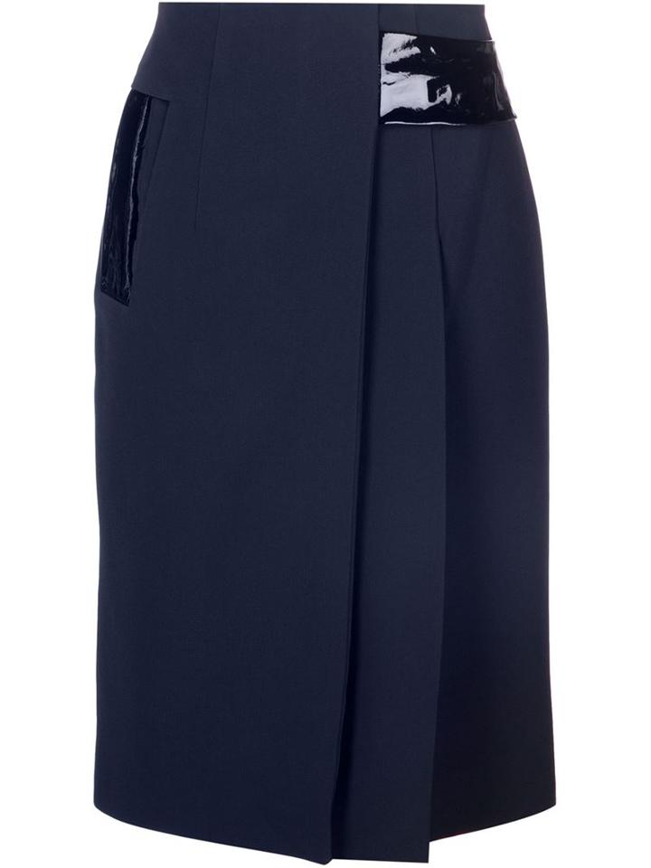 Christopher Kane Layered Banded Skirt