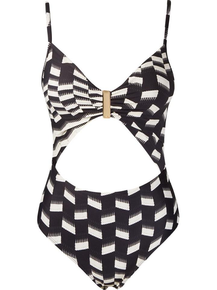 Lygia & Nanny Cut Out Detail Printed Swimsuit