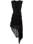 Issa Asymmetric Plunge Dress