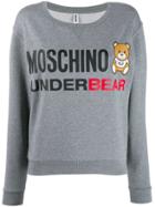 Moschino Teddy Bear Logo Sweatshirt - Grey