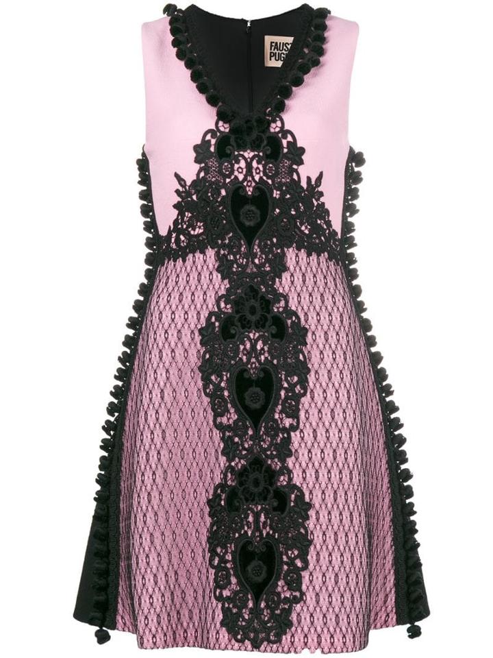 Fausto Puglisi Embroidered A-line Dress - Pink