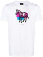 Ps By Paul Smith Zebra T-shirt - White