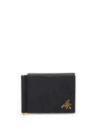 Prada Detachable Money Clip Bi-fold Wallet - Black