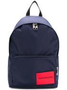 Calvin Klein Jeans Logo Patch Backpack - Blue