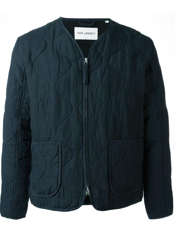 Our Legacy Quilted Zipped Jacket
