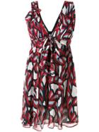 Pinko Abstract Patterned Dress - Multicolour