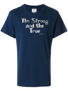 Kent & Curwen Slogan T-shirt - Blue