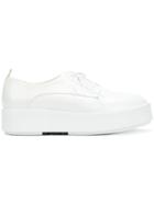 Morobé Platform Lace-up Shoes - White