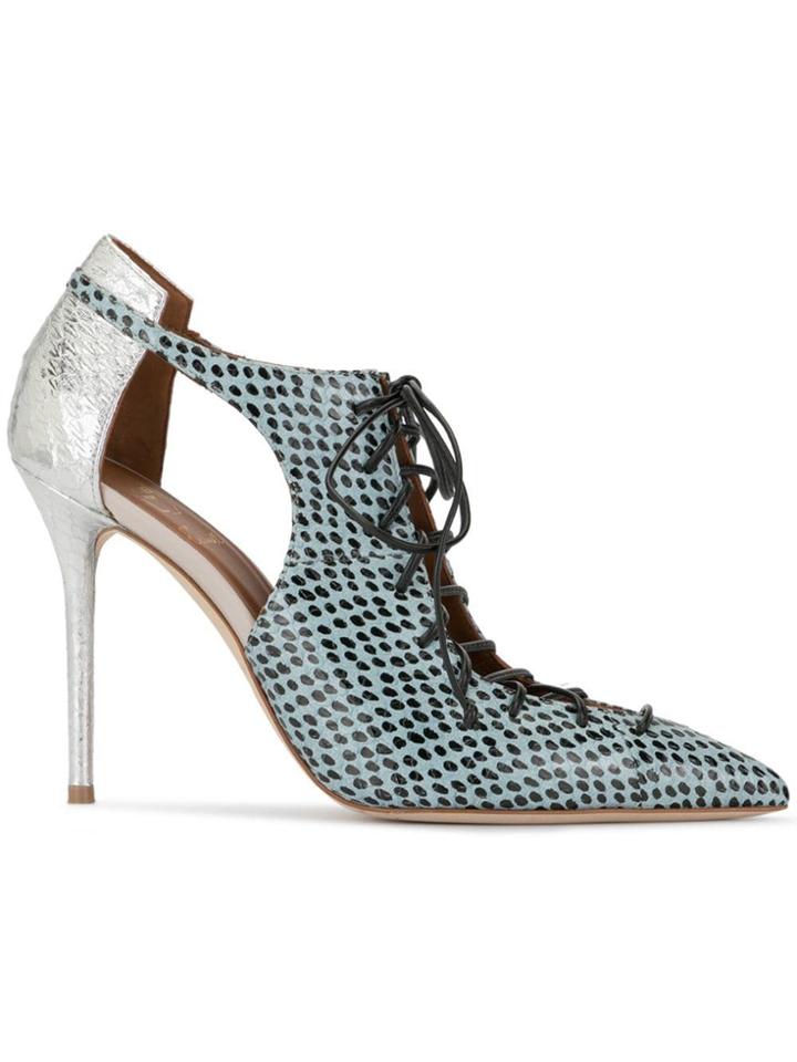 Malone Souliers Montana Pumps - Blue