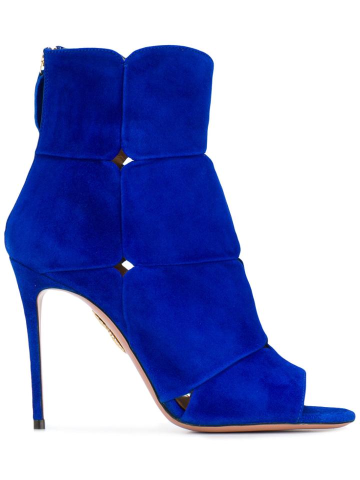 Aquazzura Lucrezia Bootie Sandals - Blue