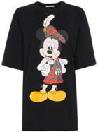 Christopher Kane Mickey Mouse Printed T-shirt - Black