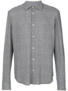 Ermanno Scervino Houndstooth Print Shirt - Grey